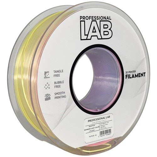 Silk PLA Regenbogen pastel