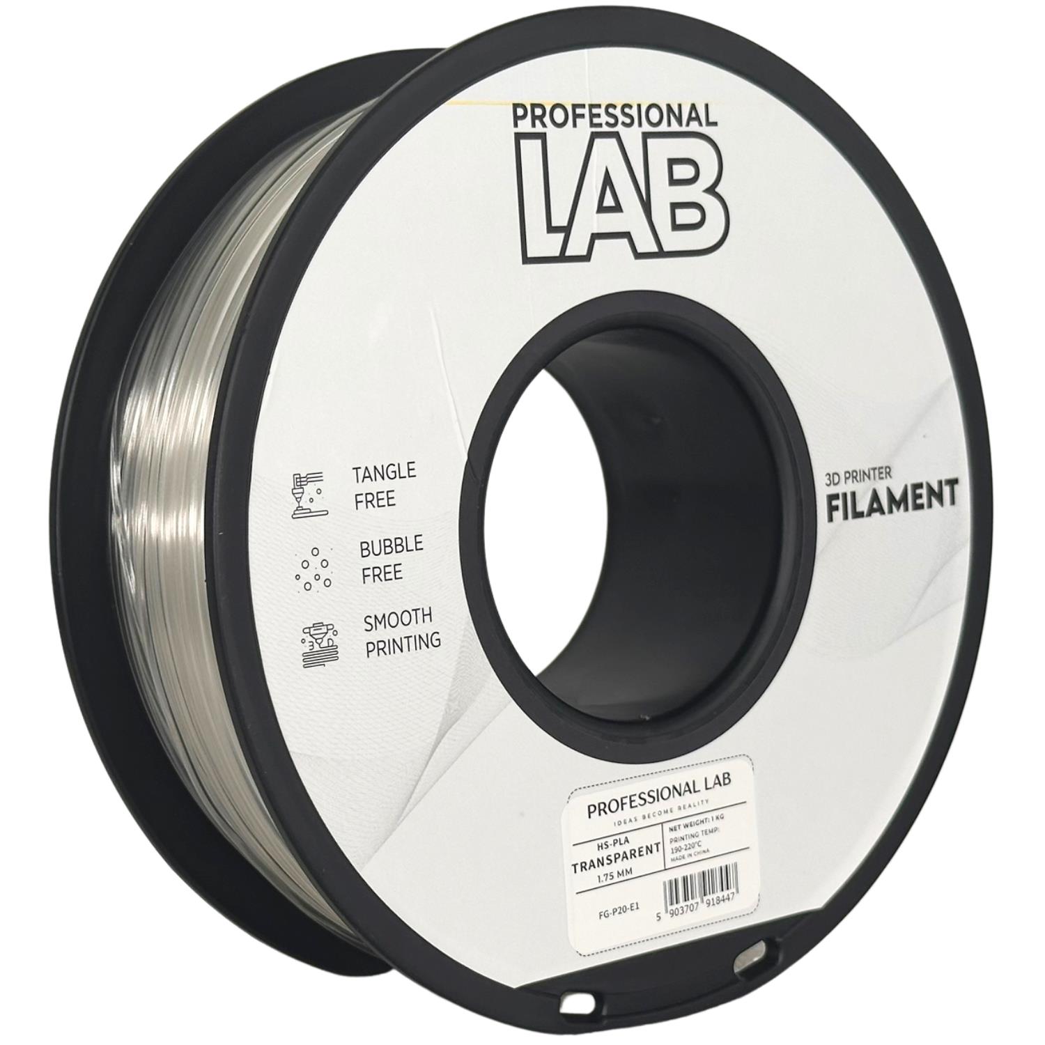HS-PLA transparent